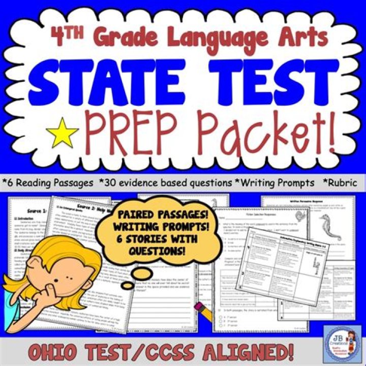4th Grade Language Arts Test PDF – Practice & Prep Worksheets