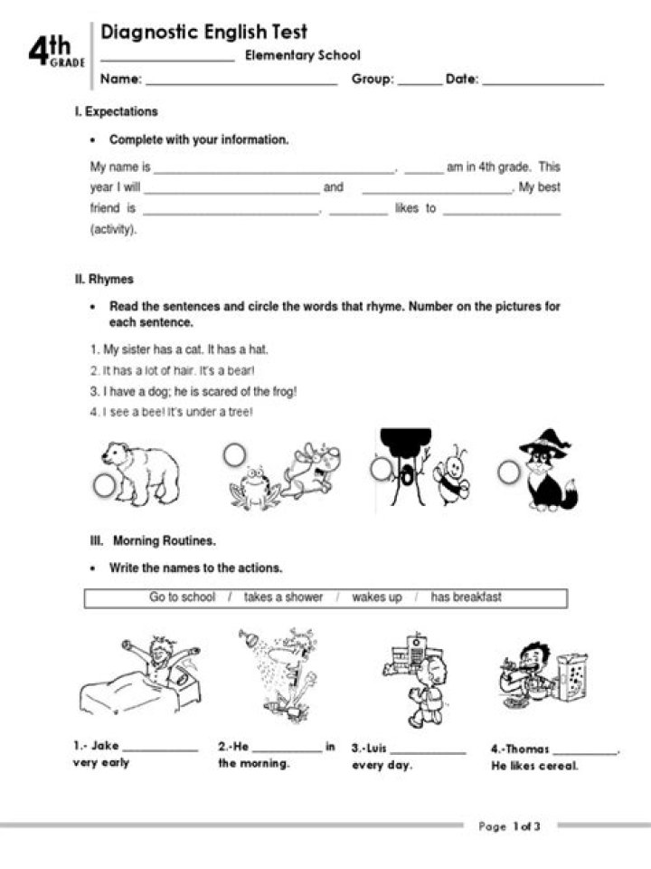 4th Grade Reading Diagnostic Test PDF – Instant Evaluation