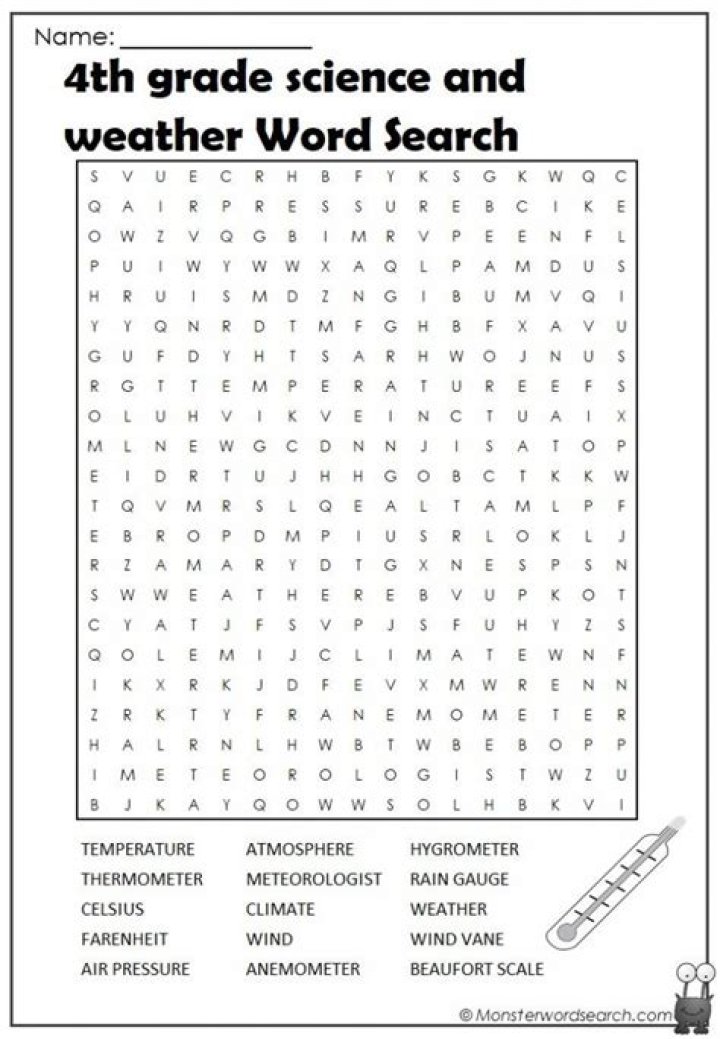 4th Grade Science Worksheets PDF – Printable Free Worksheets