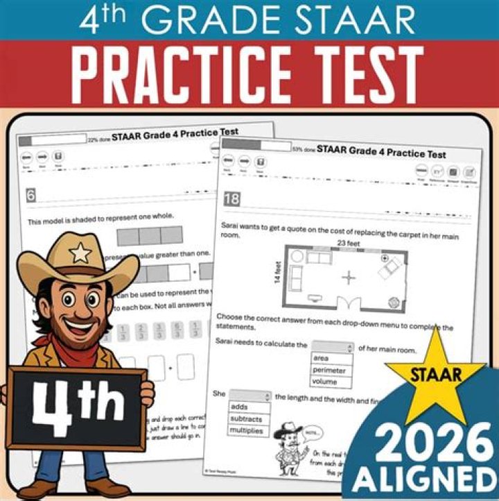 Free 4th Grade STAAR Test PDF Practice Resources