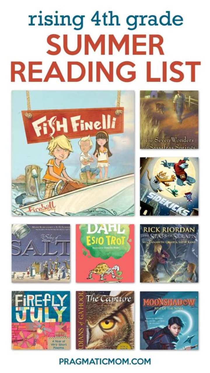 4th Grade Summer Reading List PDF – Engaging Books for Kids