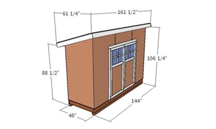 Free 4x12 Lean to Shed Plans PDF – Easy DIY Building Guide