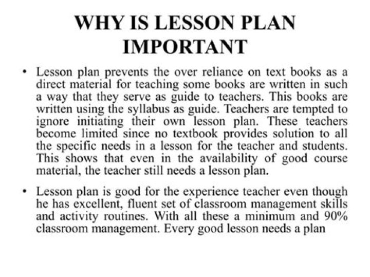 5 Key Importance of Lesson Plan PDF for Teachers