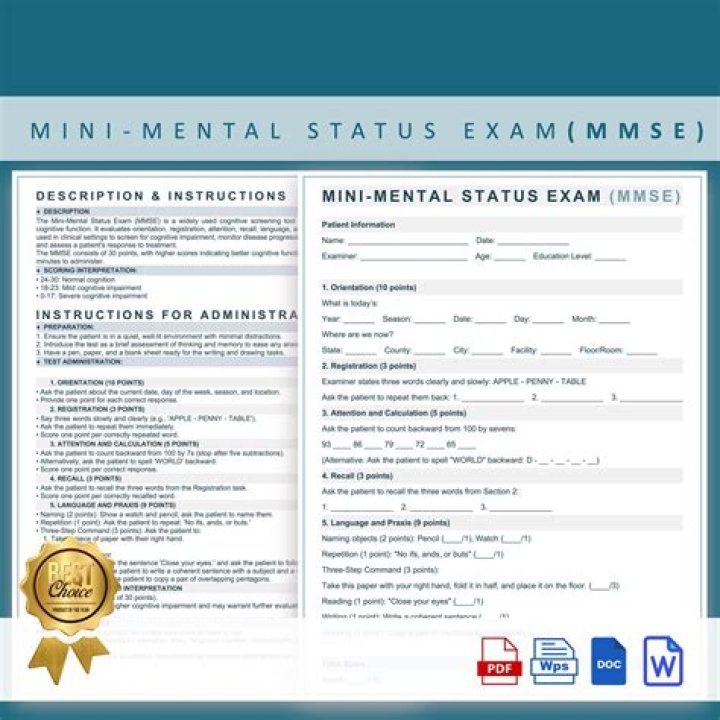 5-Minute Mental Test PDF: Quick Brain Assessment in Minutes