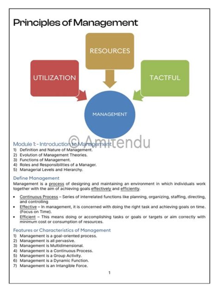 Master the 5 Principles of Management: Essential PDF Guide