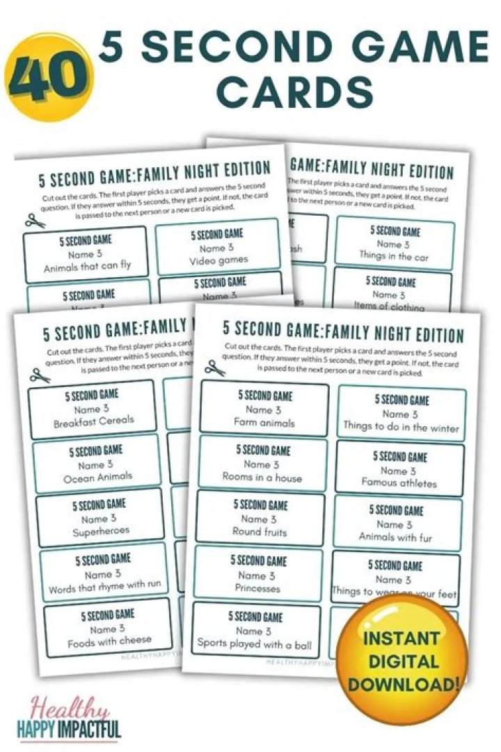 5-Second Game Questions Dirty PDF – Fast Quiz Challenge
