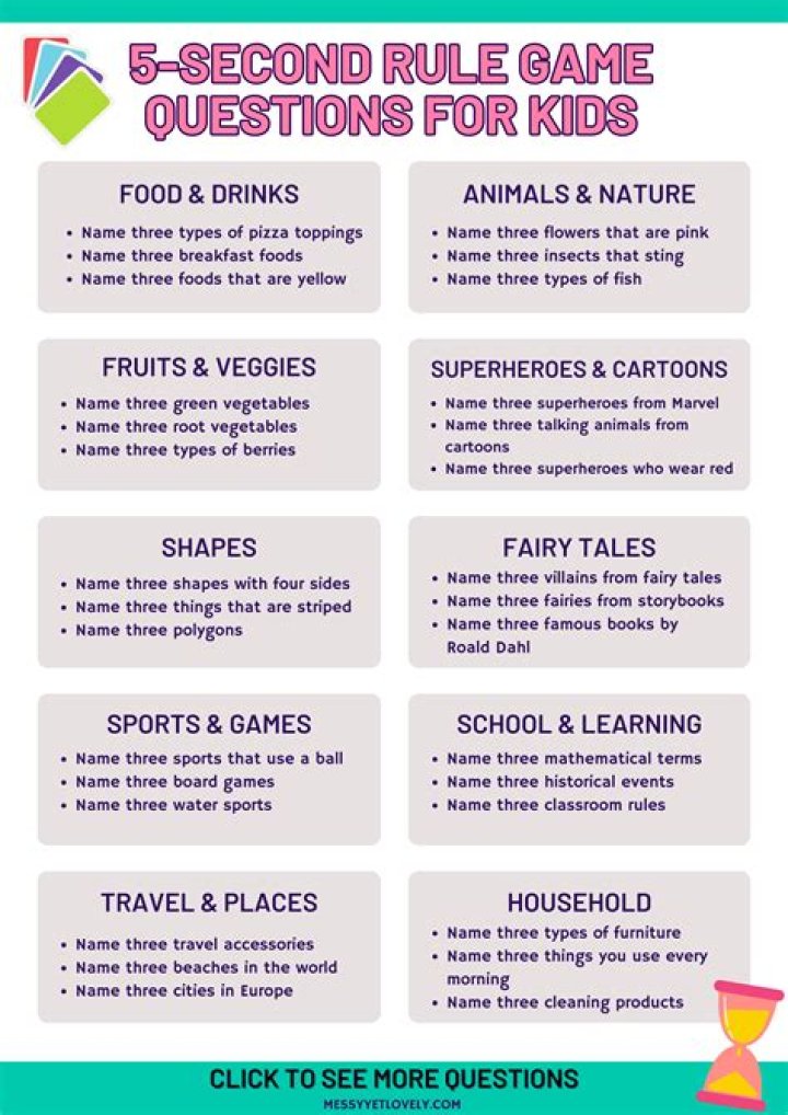 5-Second Rule Questions List PDF: Quick Answer Hacks for Faster Thinking