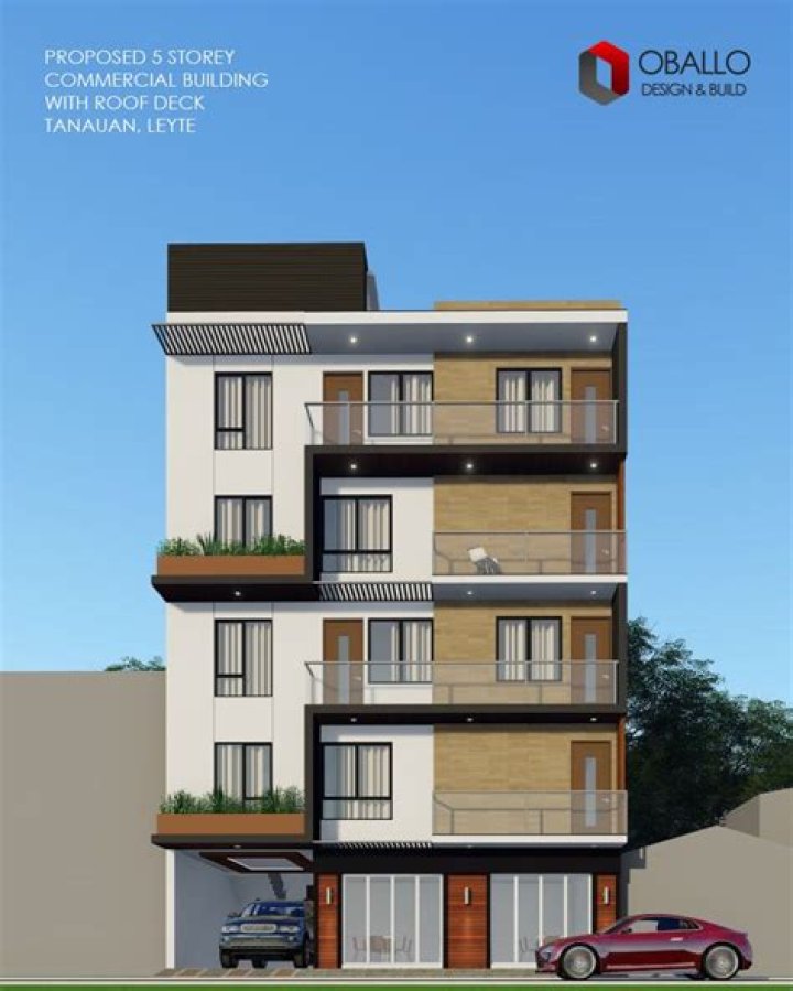 5-Storey Commercial Building Floor Plan PDF – Download Complete Layout