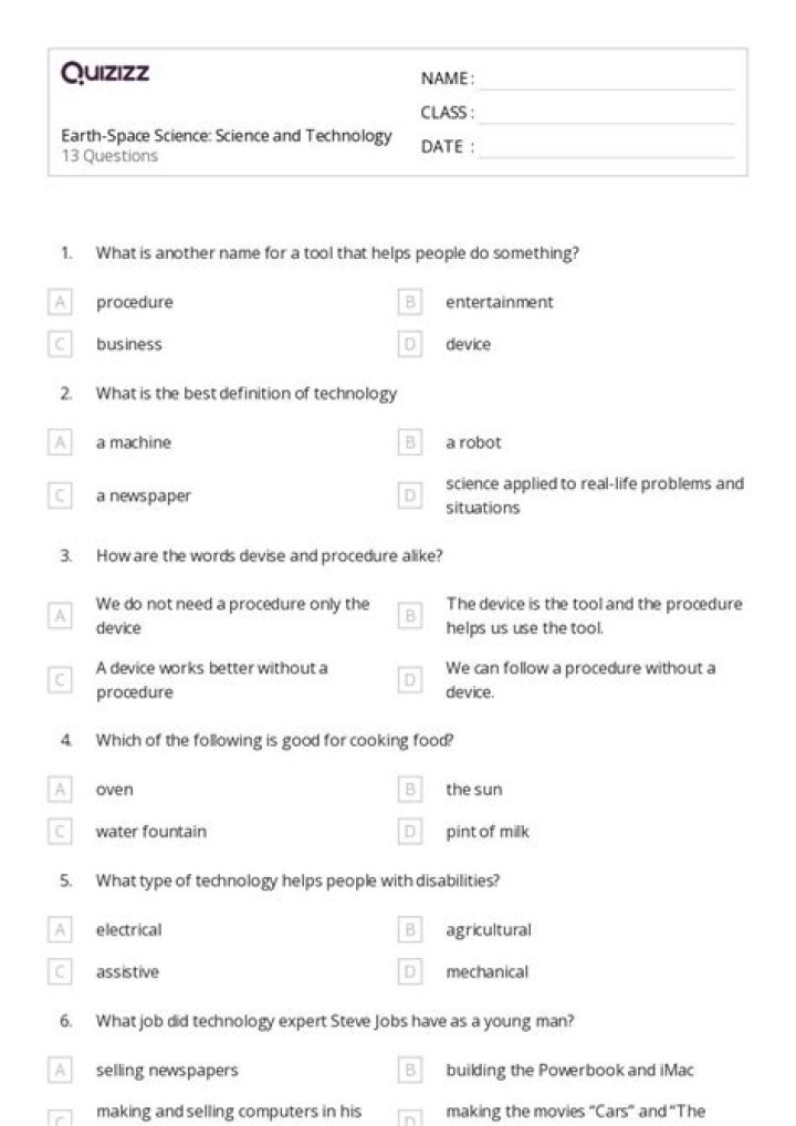 5 Essential Tech Questions & Answers in PDF Format
