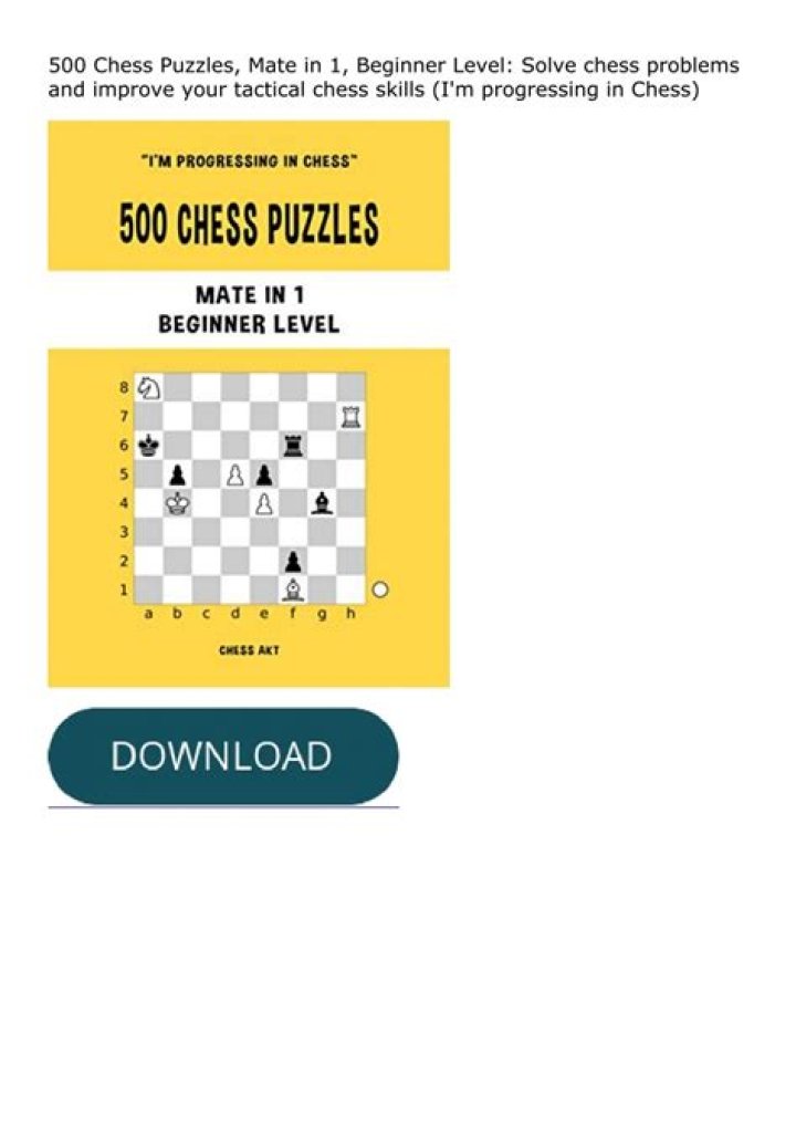 500 Chess Questions Answered PDF – Master Your Game Fast