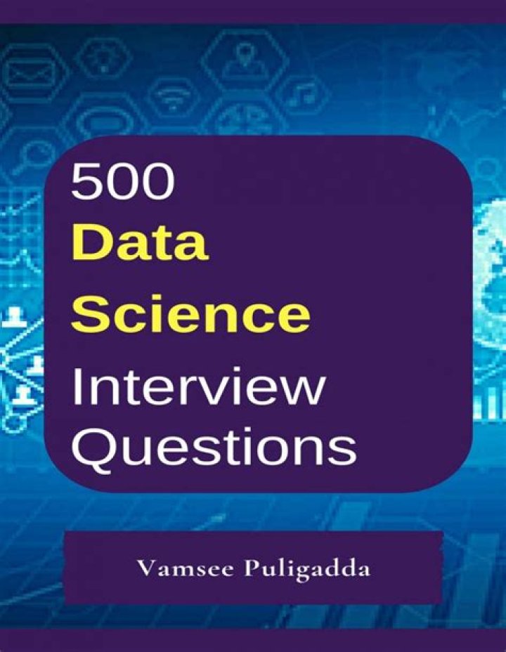 Top 500 Essential Data Science Interview Questions & Answers PDF