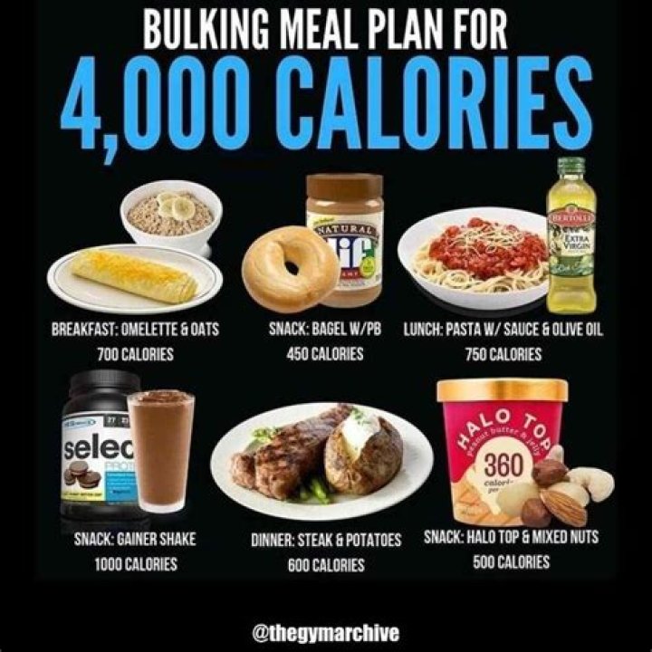 5000 Calorie Bulking Meal Plan PDF for Rapid Gains