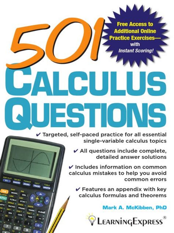 501 Calculus Questions PDF for Free Download