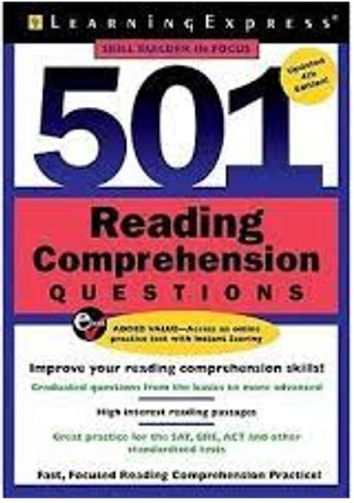 501 Reading Comprehension Questions 4th Edition PDF – Perfect for Test Prep