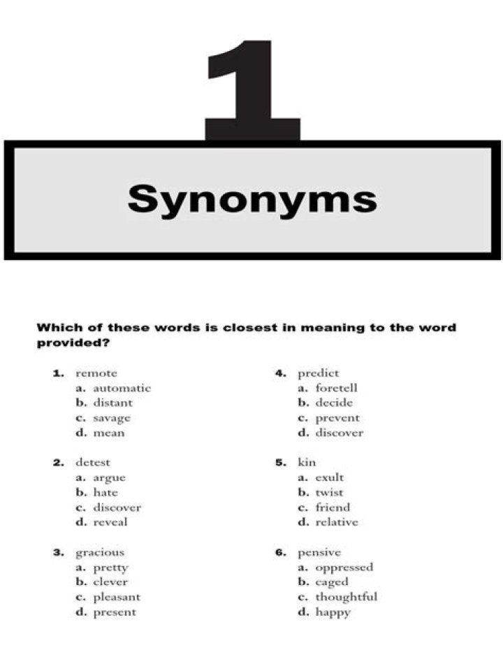 501 Synonym and Antonym Questions PDF – Instant Vocabulary Builder