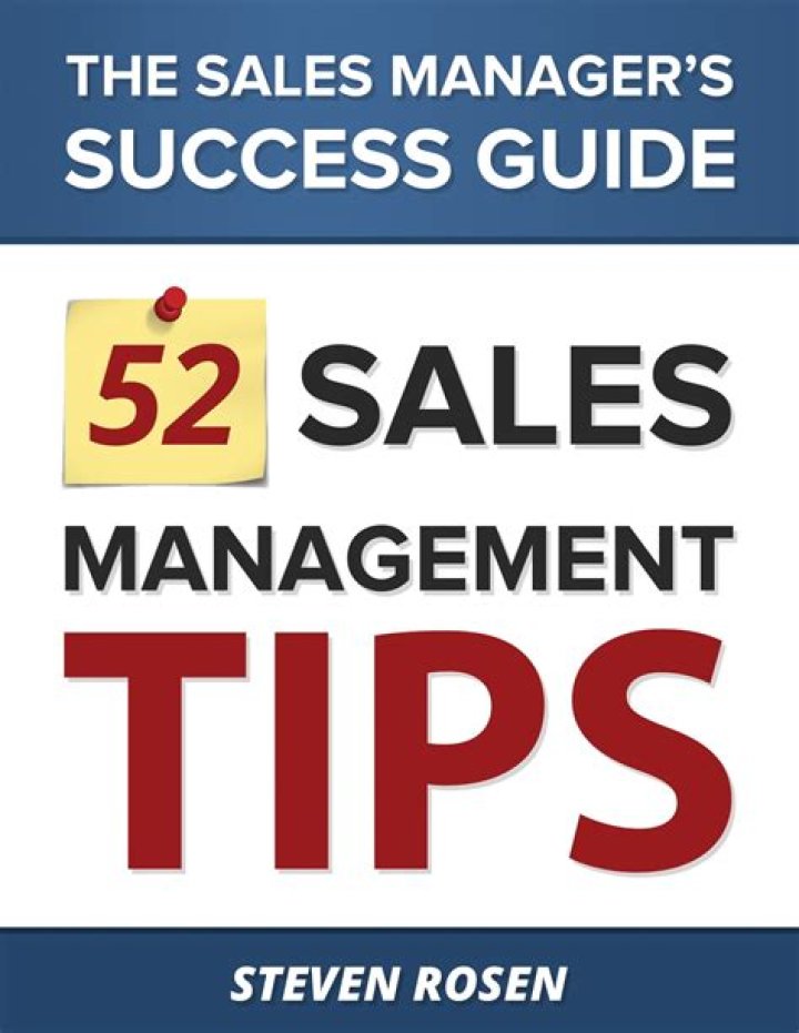 52 Essential Sales Management Tips PDF: Boost Your Team’s Performance