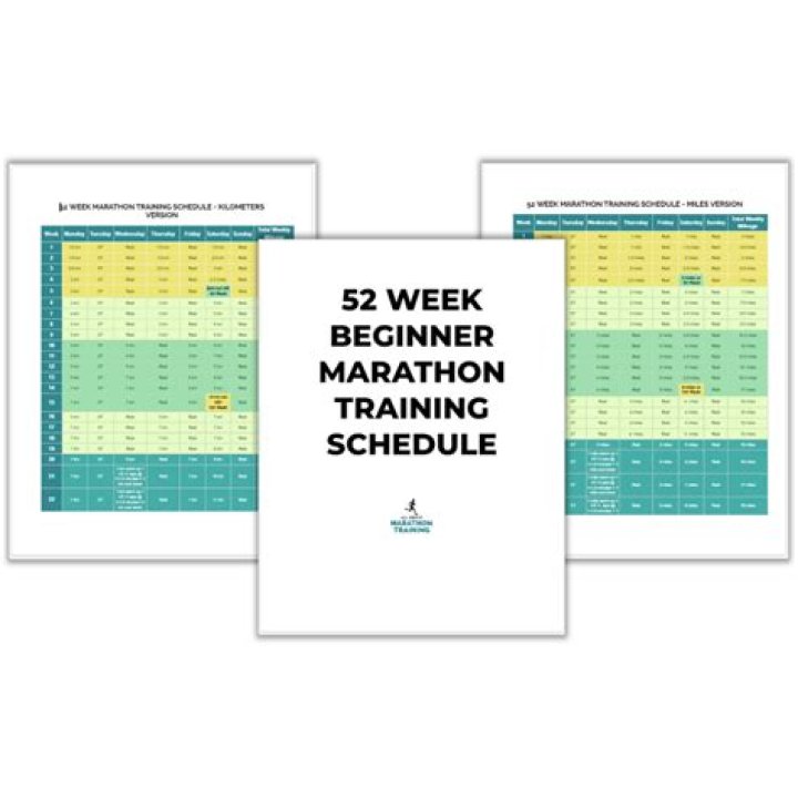 52-Week Marathon Training Plan PDF: Train Smart, Run Faster