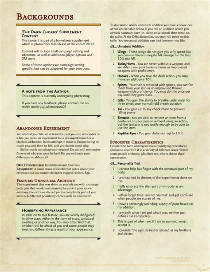 5e Backgrounds List PDF: Download Free Gaming Assets