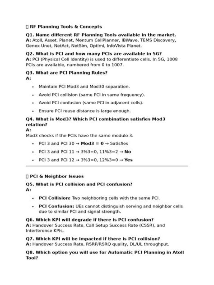 Top 5G Interview Questions PDF: Expert Insights & Prep Guide