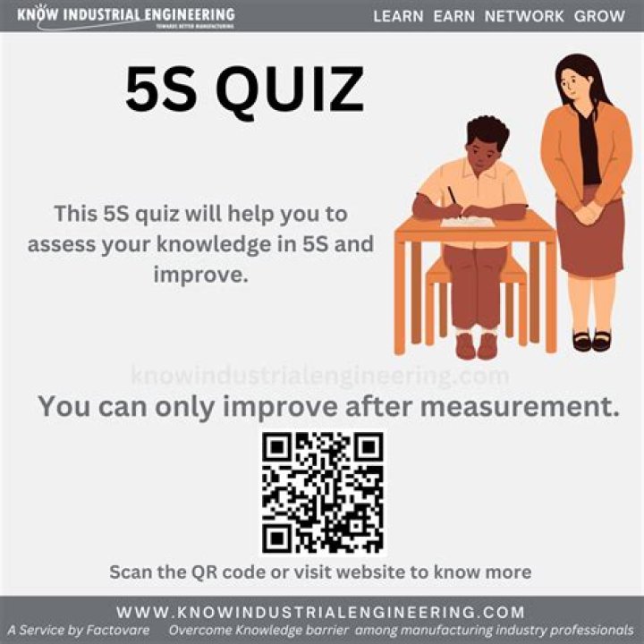5S Quiz Questions and Answers PDF: Master Workplace Organization