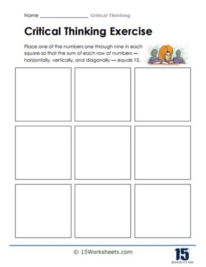 Free 5th Grade Critical Thinking Worksheets PDF for Homework & Class