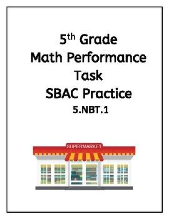 5th Grade SBAC Math Practice Test PDF – Download Now
