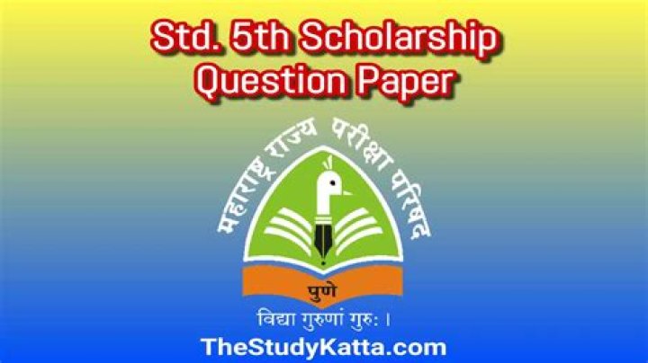 5th Scholarship Question Paper in Marathi PDF – Download Now