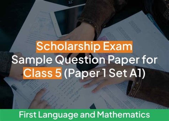 2019 5th Standard Scholarship Question Paper PDF Download