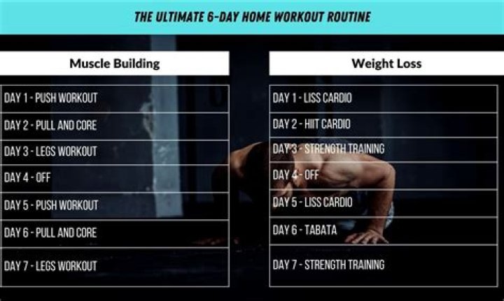 6-Day Workout Plan PDF – Get Fit in Just 6 Days