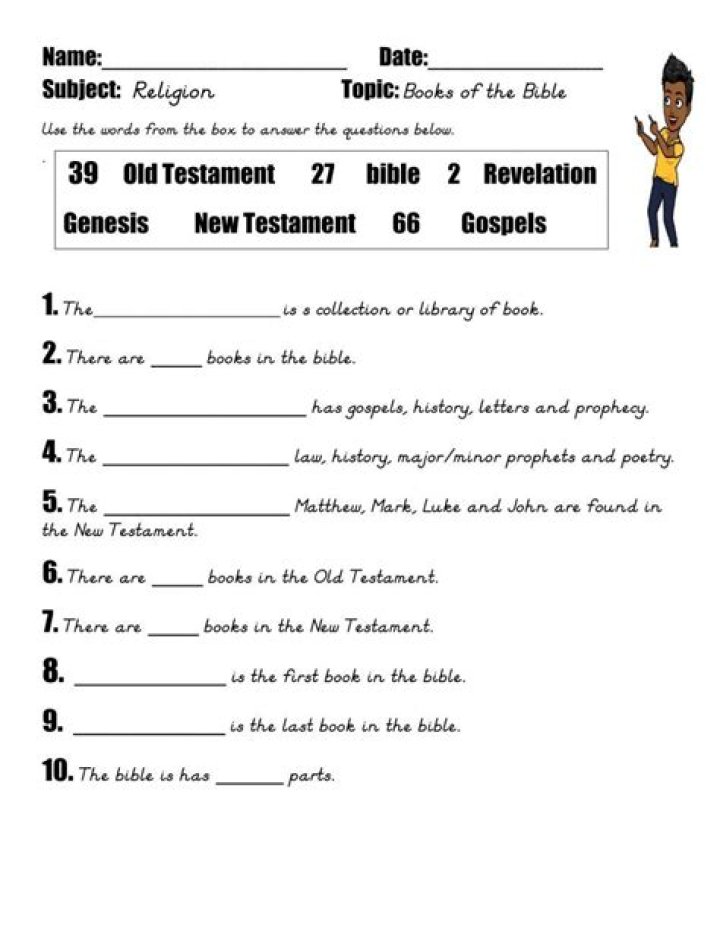 6th Grade Bible Test PDF – Free Practice Tests & Answers