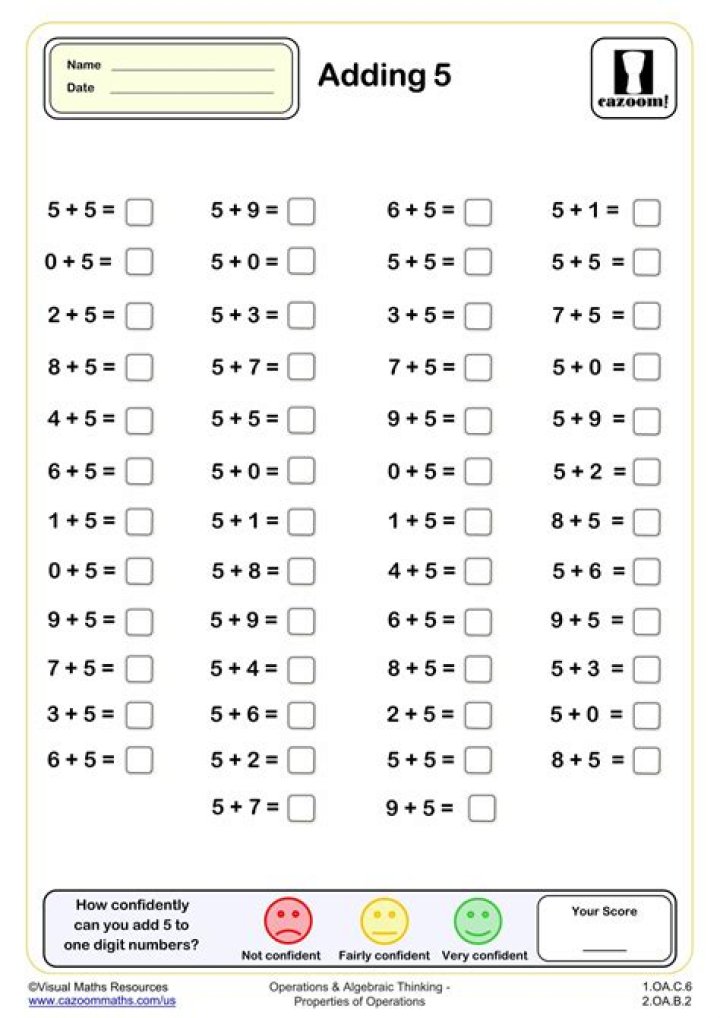 6 ns 5 Worksheets PDF: Instant Download for Students & Teachers