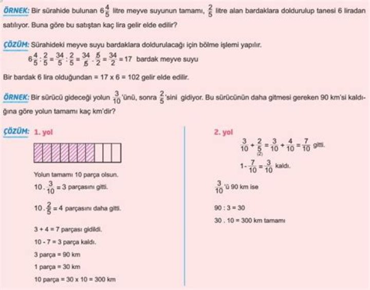 6. Sınıf Rasyonel Sayılar Test PDF – Eğitim Klinik Analizi