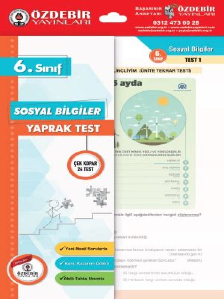 6.sÄ±nÄ±f Sosyal Bilgiler Yaprak Test PDF – Öğretim Ve Eğitim