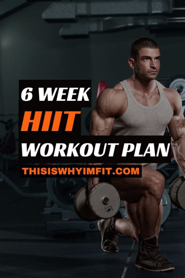 6-Week No-Equipment HIIT Workout Plan PDF – Burn Fat Fast at Home