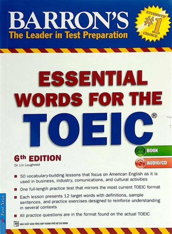 600 Essential Words for the TOEIC Test 4th Edition PDF Study Guide