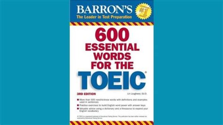 600 Essential Toeic Test PDF Audio Words for Success