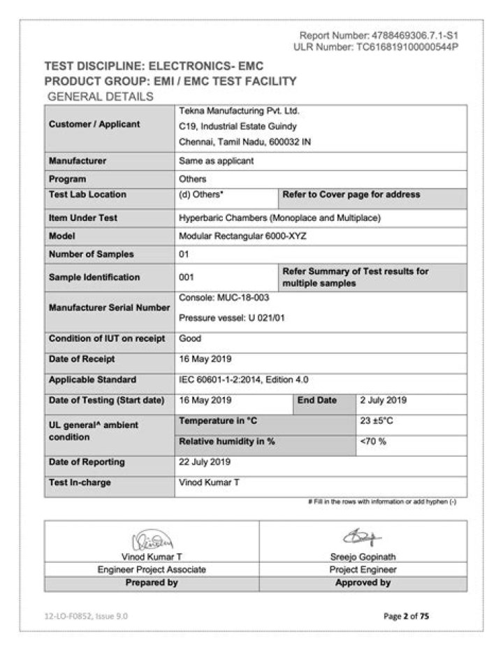 60601-1 Test Report PDF Download – Official Result Documentation