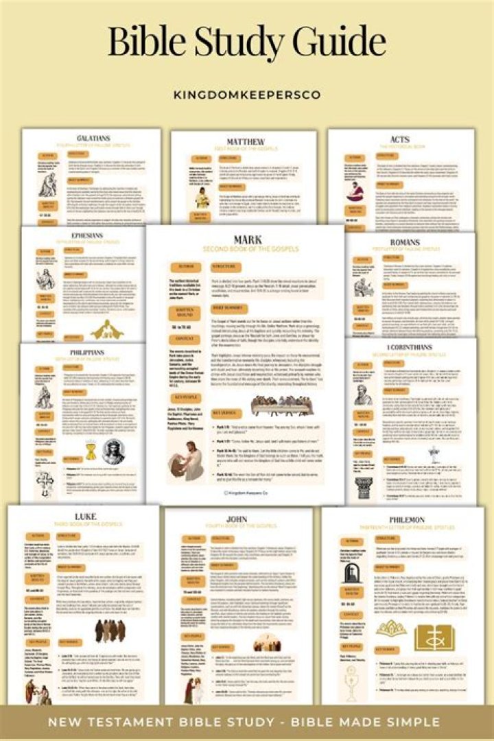 66 Bible Cheat Sheets PDF: Easy Study Guide & Quick Reference