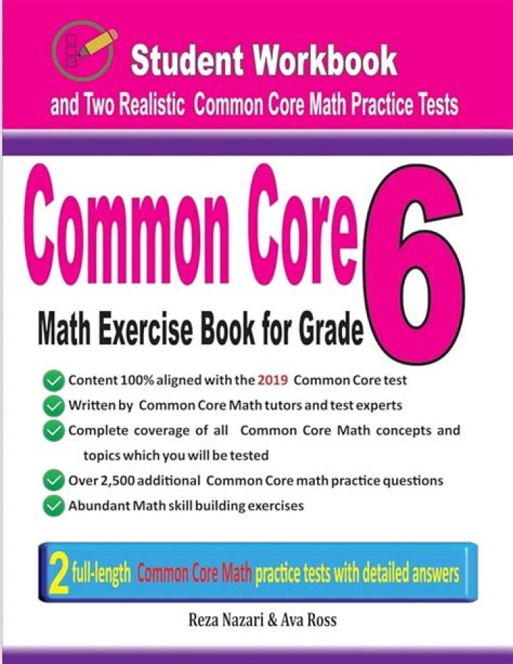 6th Grade Common Core Math Practice Test PDF | Instant Download