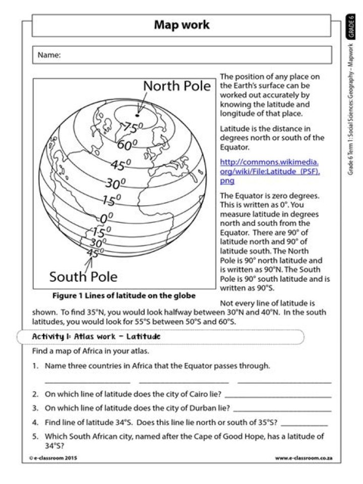 6th Grade Geography Worksheets PDF – Download Free Printable Printables