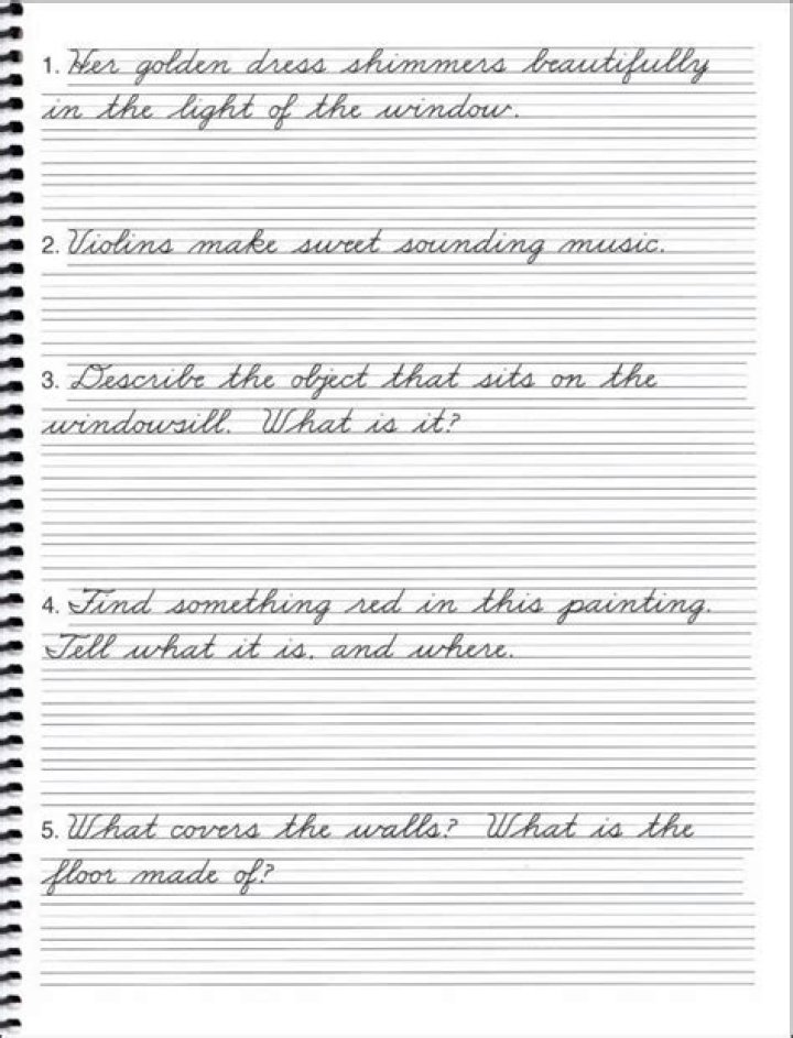 Free 6th Grade Handwriting Worksheets PDF for Improved Writing Skills