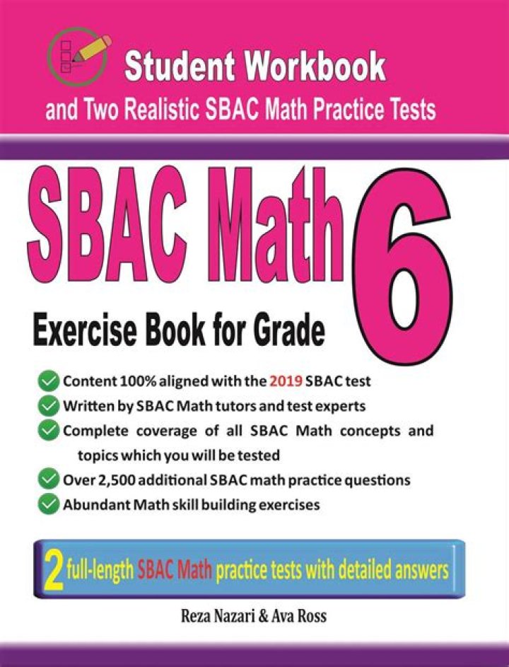 6th Grade Math SBAC Practice Test PDF – Free Download