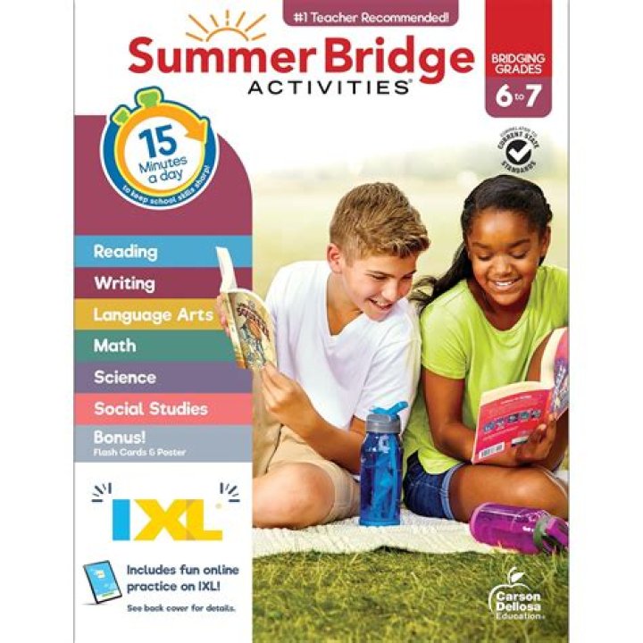6th to 7th Grade Summer Packet PDF with Answers for Independent Practice
