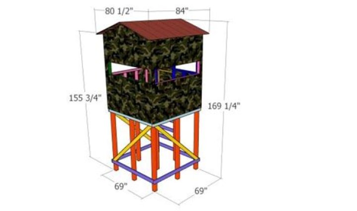 6x6 Deer Blind Plans PDF: Complete DIY Set for Hunters