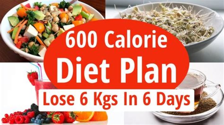7-Day 600-Calorie Diet Plan PDF – Lost Weight Fast in 7 Days