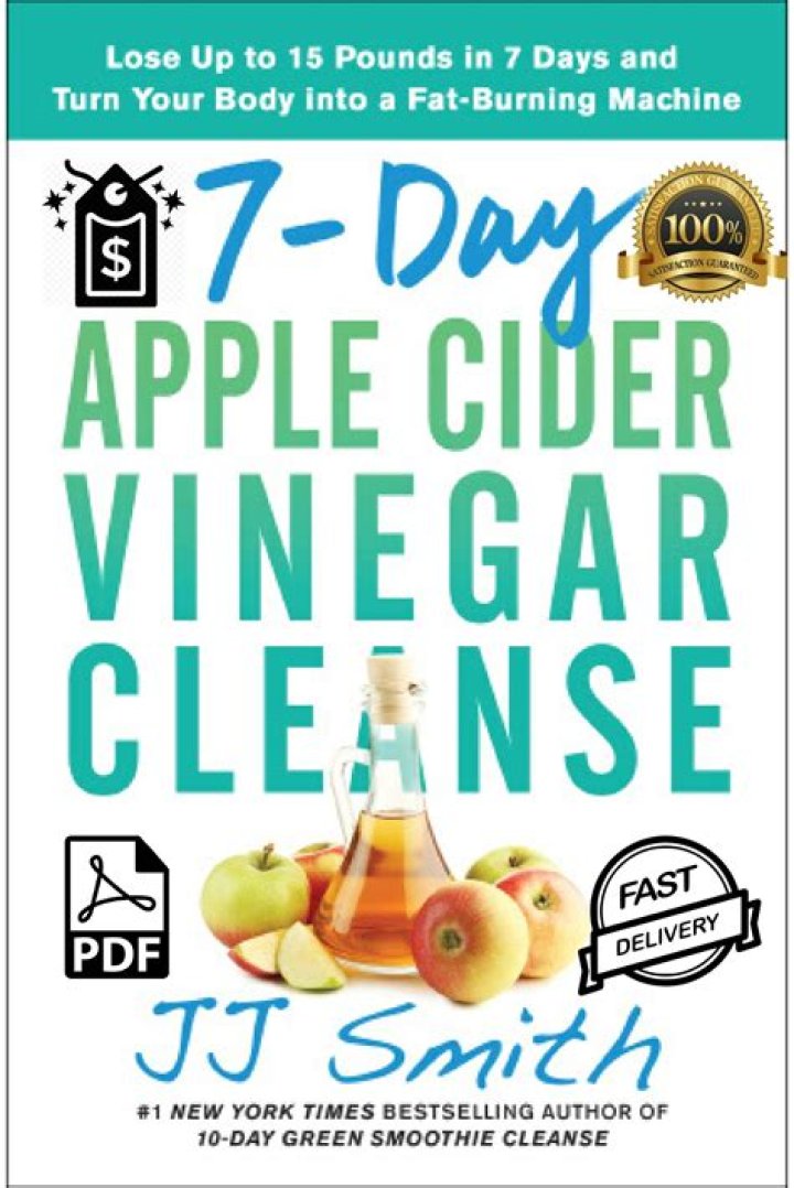 7-Day Apple Cider Vinegar Cleanse Meal Plan PDF
