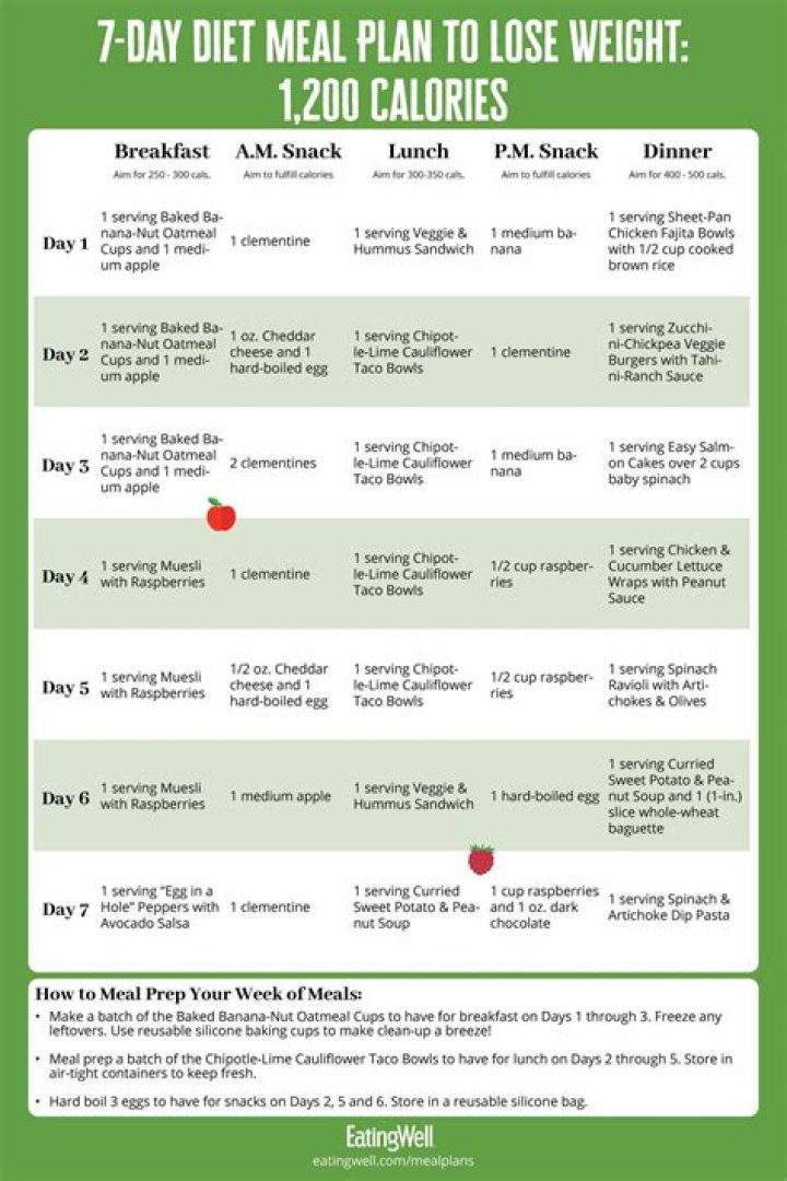 7-Day Weight Loss Diet Plan PDF – Fast & Sustainable Results