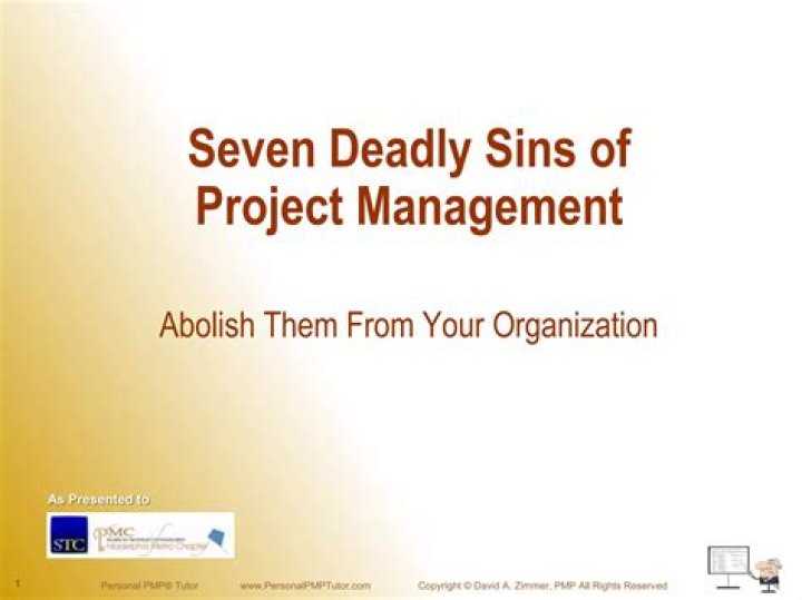 7 Deadly Sins of Project Management: Avoid Costly Mistakes with This Essential PDF