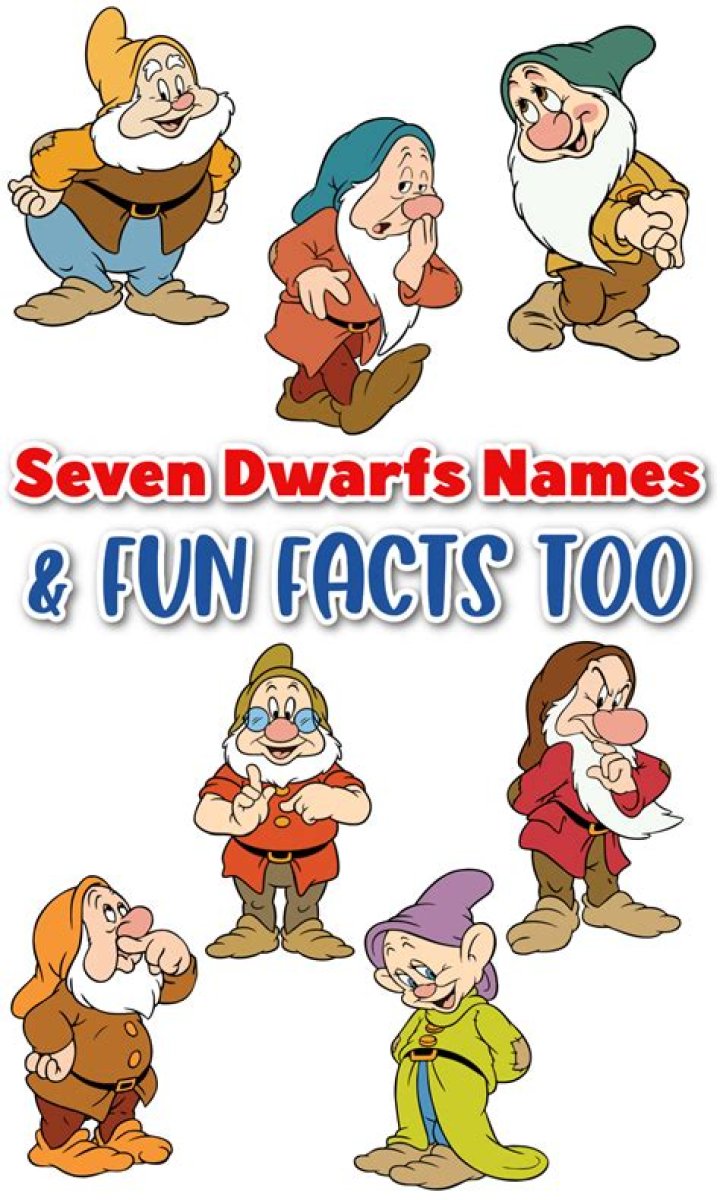 7 Dwarfs Names Fun Facts About Snow White & The Seven Dwarfs