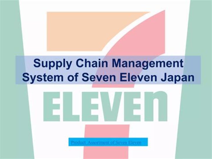 7-Eleven Supply Chain Management: Case Study & Supply Chain Insights PDF
